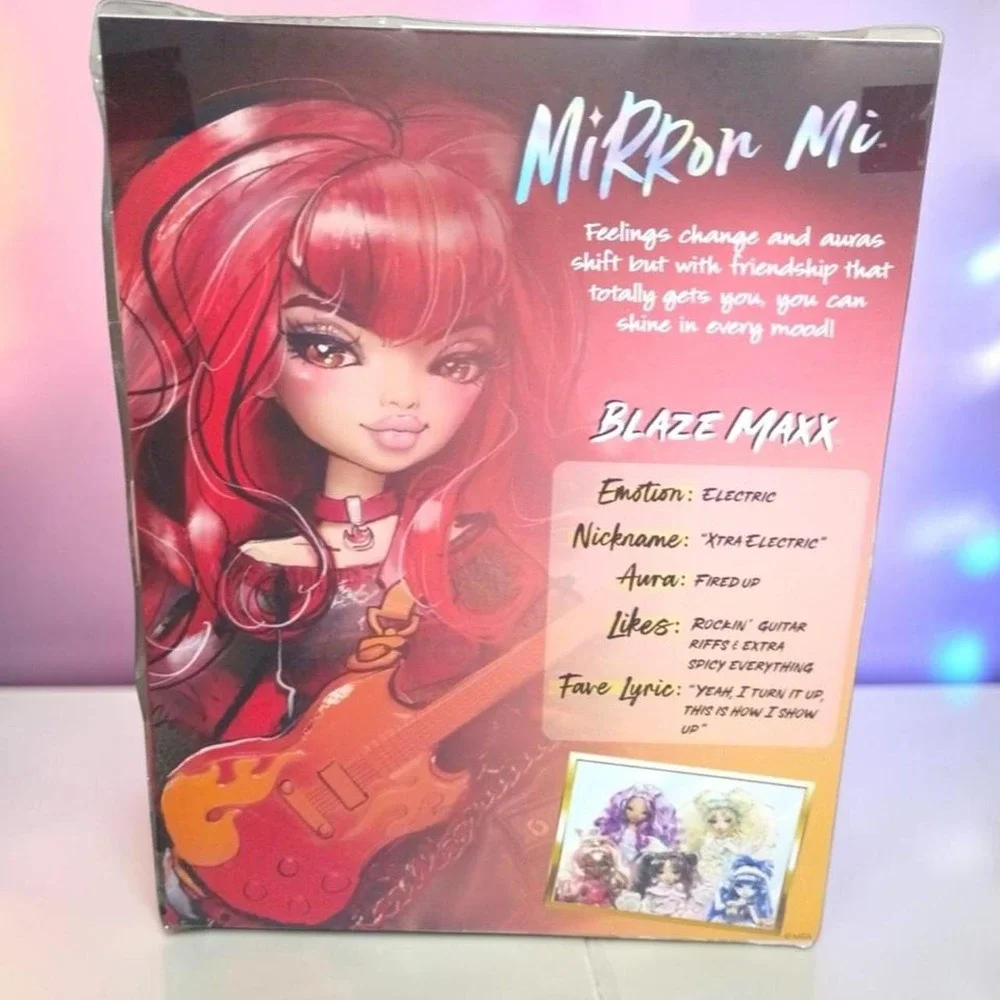 Mirror Me Blaze Maxx doll W/ Red Hair & Guitar